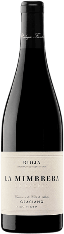 41,95 € Free Shipping | Red wine Exopto La Mimbrera Aged D.O.Ca. Rioja The Rioja Spain Graciano Bottle 75 cl