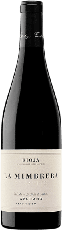 45,95 € Free Shipping | Red Wine Exopto La Mimbrera Crianza — Aged D.O.Ca. Rioja The Rioja Spain Graciano Bottle 75 cl