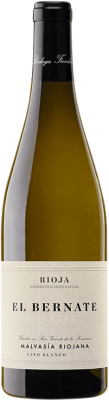 28,95 € Бесплатная доставка | Белое вино Exopto El Bernate D.O.Ca. Rioja Ла-Риоха Испания Malvasía бутылка 75 cl