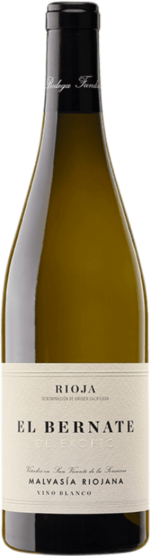 35,95 € Spedizione Gratuita | Vino Bianco Exopto El Bernate D.O.Ca. Rioja La Rioja Spagna Malvasia 75 cl