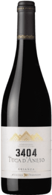 15,95 € Free Shipping | Red Wine 3404 Tuca d'Aneto Crianza — Aged D.O. Somontano Aragon Spain 75 cl