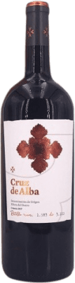 44,95 € Kostenloser Versand | Rotwein Cruz de Alba Alterung D.O. Ribera del Duero Kastilien und León Spanien Tempranillo Magnum-Flasche 1,5 L