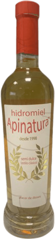 13,95 € Envio grátis | Licores Apinatura Hidromiel Semi-seco Semi-doce Espanha Garrafa Medium 50 cl