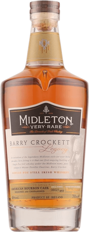 292,95 € Free Shipping | Whisky Single Malt Midleton Very Rare Barry Crockett Ireland Bottle 70 cl