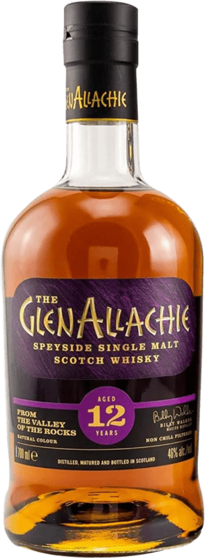 66,95 € Free Shipping | Whisky Single Malt Glenallachie Speyside United Kingdom 12 Years Bottle 70 cl