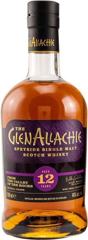 81,95 € Envío gratis | Whisky Single Malt Glenallachie Speyside Reino Unido 12 Años Botella 70 cl