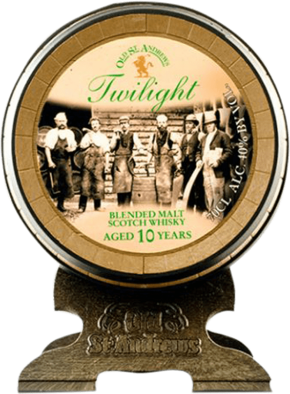 57,95 € Envoi gratuit | Whisky Blend Old St. Andrews Twilight Barril Réserve Ecosse Royaume-Uni 10 Ans Bouteille 70 cl