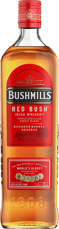 28,95 € Free Shipping | Whisky Blended Bushmills Red Bush Ireland Bottle 70 cl