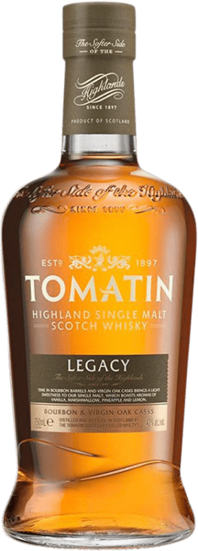 35,95 € Kostenloser Versand | Single Malt Whisky Tomatin Legacy Hochland Großbritannien 70 cl