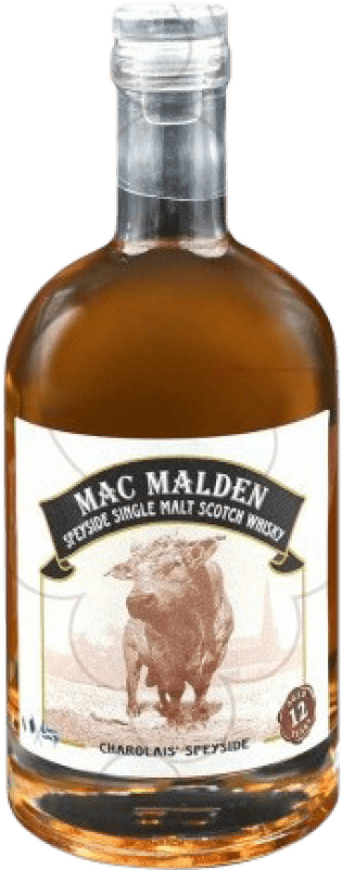 73,95 € Kostenloser Versand | Blended Whisky Mac Malden Charolais Reserve — Gereift Großbritannien Medium-Flasche 50 cl