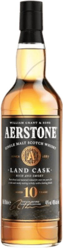 42,95 € Бесплатная доставка | Виски из одного солода Aerstone Land Cask низменность Объединенное Королевство 10 Лет бутылка 70 cl