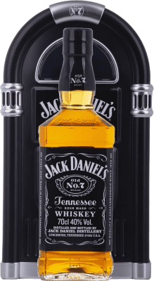 66,95 € Free Shipping | Bourbon Jack Daniel's Jukebox Special Edition Stopper United States Bottle 70 cl