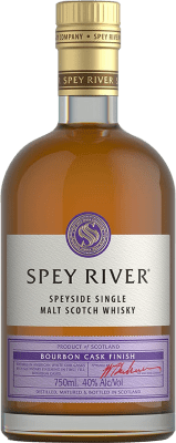 43,95 € Spedizione Gratuita | Whisky Single Malt Spey River Speyside Regno Unito Bottiglia 70 cl