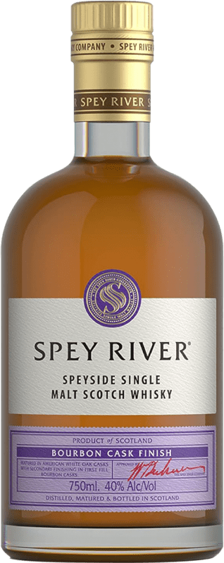 45,95 € Kostenloser Versand | Single Malt Whisky Spey River Speyseite Großbritannien 70 cl