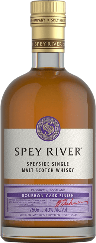 45,95 € Spedizione Gratuita | Whisky Single Malt Spey River Speyside Regno Unito Bottiglia 70 cl