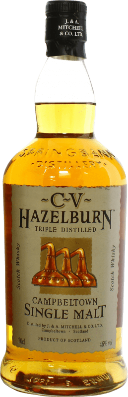 43,95 € Kostenloser Versand | Whiskey Single Malt Hazelburn C.V. Triple Distilled Campbeltown Großbritannien Flasche 70 cl