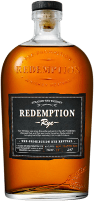 56,95 € Envío gratis | Whisky Blended Redemption Rye Reserva Estados Unidos 70 cl