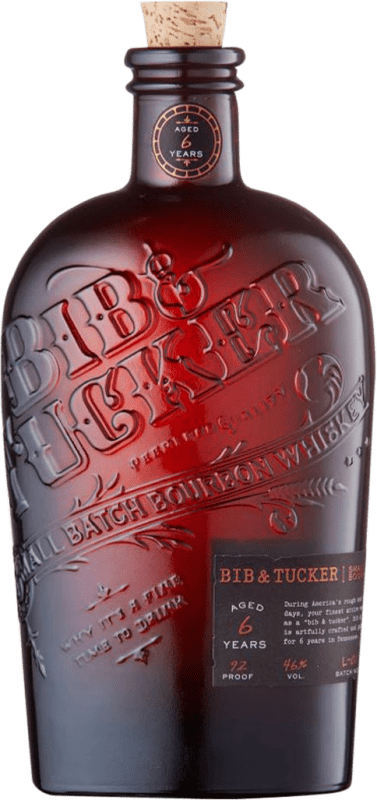 99,95 € Envoi gratuit | Whisky Blend Bib & Tucker Réserve États Unis 6 Ans Bouteille 70 cl