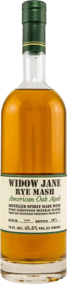 87,95 € 送料無料 | ブレンデッドウイスキー Widow Jane Mash Rye — ライ, American — アメリカン, Oak Cask — オーク樽 レセルバ アメリカ 70 cl