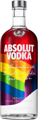 19,95 € Envio grátis | Vodca Absolut Rainbow Suécia Garrafa 70 cl