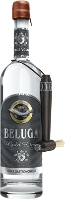 228,95 € Envío gratis | Vodka Mariinsk Beluga Gold Line Rusia Botella 1 L