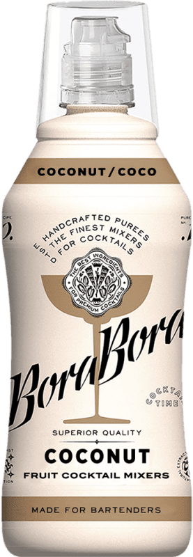 16,95 € Envío gratis | Puré de Frutas para Cóctel Antonio Nadal Bora Bora Real Fruit Mixer Cocktail — Cóctel España 75 cl Coconut — Coco Sin Alcohol
