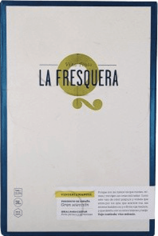 8,95 € 免费送货 | 红葡萄酒 La Fresquera 拉里奥哈 西班牙 Tempranillo — 丹魄, Garnacha — 歌海娜 Bag in Box — 盒中袋 3 L