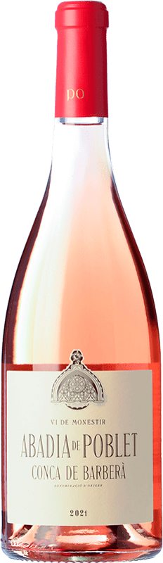 24,95 € Free Shipping | Rosé wine Abadia de Poblet Rosat D.O. Conca de Barberà Catalonia Spain Grenache, Trepat Bottle 75 cl