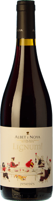 10,95 € Envoi gratuit | Vin rouge Albet i Noya Lignum Negre D.O. Penedès Catalogne Espagne Tempranillo, Merlot, Syrah, Grenache, Cabernet Sauvignon Bouteille 75 cl