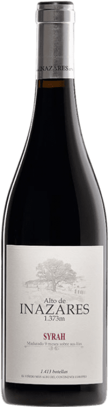 24,95 € Kostenloser Versand | Rotwein Alto de Inazares Spanien Syrah Flasche 75 cl