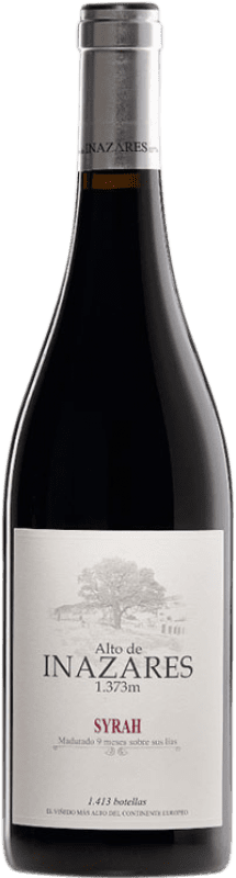 31,95 € Spedizione Gratuita | Vino rosso Alto de Inazares Spagna Syrah Bottiglia 75 cl