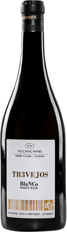 49,95 € 送料無料 | 白ワイン Altos de Tr3vejos D.O. Abona カナリア諸島 スペイン Albillo — アルビージョ, Verdello — ヴェルデッロ 75 cl