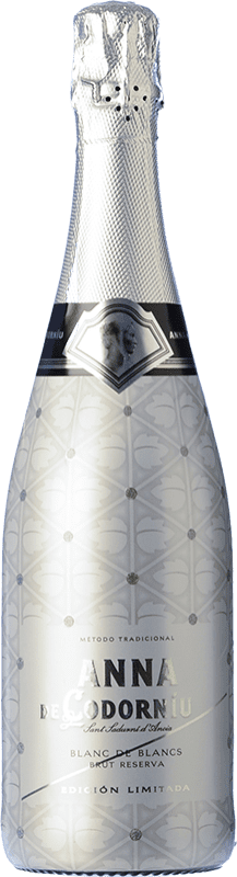 14,95 € Envio grátis | Espumante branco Codorníu Anna Edición Limitada Brut Reserva D.O. Cava Catalunha Espanha Macabeo, Xarel·lo, Chardonnay, Parellada Garrafa 75 cl