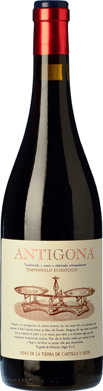11,95 € Бесплатная доставка | Красное вино Lagar de Moha Antígona I.G.P. Vino de la Tierra de Castilla y León Кастилия-Леон Испания Tempranillo бутылка 75 cl