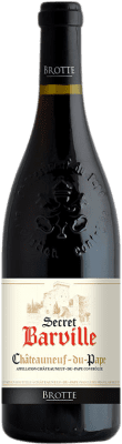 67,95 € Kostenloser Versand | Rotwein Brotte Secret Barville Crianza — Kurze Fassreifung A.O.C. Châteauneuf-du-Pape Provence Frankreich Syrah, Garnacha — Grenache, Monastrell Flasche 75 cl