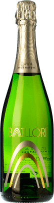 9,95 € 送料無料 | 白スパークリングワイン Finca Batllori ブルットの自然 D.O. Cava カタロニア スペイン Macabeo, Xarel·lo, Parellada ボトル 75 cl