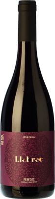 22,95 € Free Shipping | Red wine Bergonyó i Durall Llebrec D.O. Penedès Catalonia Spain Tempranillo Bottle 75 cl