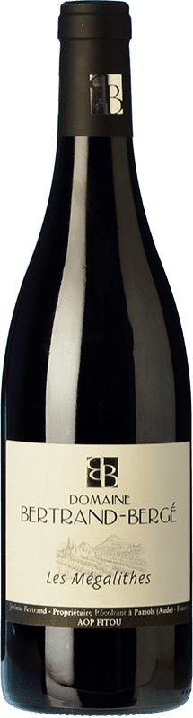22,95 € Kostenloser Versand | Rotwein Bertrand-Bergé Les Mégalithes I.G.P. Vin de Pays Languedoc Languedoc Frankreich Garnacha — Grenache, Cariñena — Carignan 75 cl