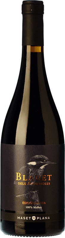 11,95 € Бесплатная доставка | Красное вино Masetplana Blauet dels Aiguamolls D.O. Empordà Каталония Испания Malbec бутылка 75 cl
