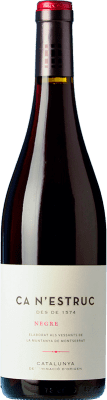 11,95 € Free Shipping | Red wine Ca N'Estruc D.O. Catalunya Catalonia Spain Syrah, Grenache, Carignan Bottle 75 cl
