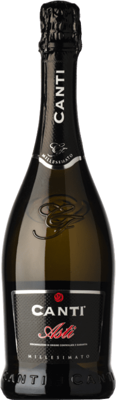 11,95 € Free Shipping | White sparkling Canti D.O.C.G. Asti Piemonte Italy Muscat White Bottle 75 cl