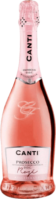 12,95 € Envoi gratuit | Rosé mousseux Canti Rosé Extradry Extra -Sec D.O.C. Prosecco Vénétie Italie Pinot Noir, Glera Bouteille 75 cl