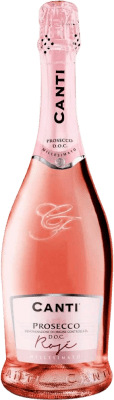 12,95 € Free Shipping | Rosé Sparkling Wine Canti Extra Dry Rosé D.O.C. Prosecco Veneto Italy Pinot Noir, Glera Bottle 75 cl