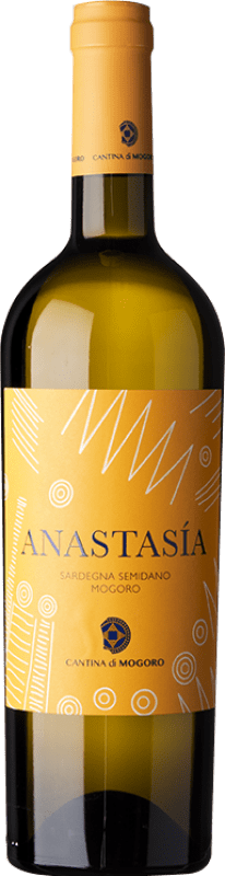 16,95 € Spedizione Gratuita | Vino bianco Cantina di Mogoro Anastasia Semidano di Mogoro sardegna Italia Bottiglia 75 cl