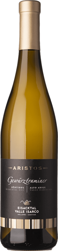 24,95 € Envio grátis | Vinho branco Valle Isarco Aristos D.O.C. Alto Adige Trentino-Alto Adige Itália Gewürztraminer Garrafa 75 cl