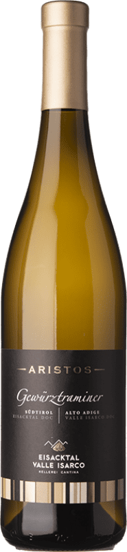 24,95 € Kostenloser Versand | Weißwein Valle Isarco Aristos D.O.C. Alto Adige Trentino-Südtirol Italien Gewürztraminer Flasche 75 cl