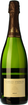 12,95 € Free Shipping | White sparkling Carles Andreu Brut Reserve D.O. Cava Catalonia Spain Macabeo, Xarel·lo, Chardonnay, Parellada Bottle 75 cl