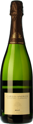 13,95 € Kostenloser Versand | Weißer Sekt Carles Andreu Brut Reserve D.O. Cava Katalonien Spanien Macabeo, Xarel·lo, Chardonnay, Parellada Flasche 75 cl