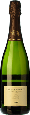 13,95 € Envio grátis | Espumante Branco Carles Andreu Brut — Bruto Reserva D.O. Cava Catalunha Espanha Macabeo, Xarel·lo, Chardonnay, Parellada 75 cl