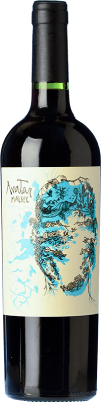 15,95 € Free Shipping | Red wine Casir dos Santos Avatar I.G. Mendoza Mendoza Argentina Malbec Bottle 75 cl